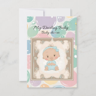 tarjeta de baby shower einladung