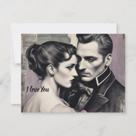 Tarjeta de compromiso postkarte