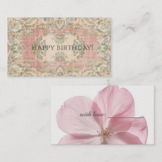 Tarjeta de cumpleaños visitenkarte