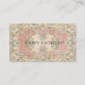 Tarjeta de cumpleaños visitenkarte (Vorderseite)