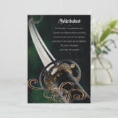 Tarjeta de Felicitación para el Día de los Padres Einladung (Stehend Vorderseite)