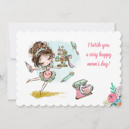 Tarjeta de Felicitación para mamá Einladung