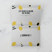 Tarjeta de felicitación plegada karte (Innenseite)