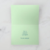 Tarjeta de Feliz de la Mada Karte (Innenseite)