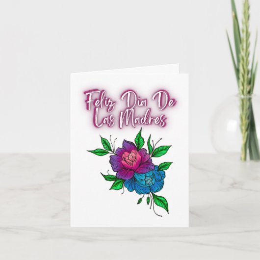 Tarjeta de Feliz Dia de las Madres Einladung (Vorderseite)