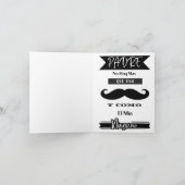 Tarjeta de Feliz Dia Del Padre Dankeskarte (Innenseite)