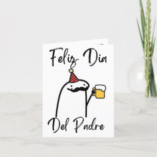 Tarjeta de Feliz Dia Del Padre Dankeskarte