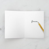 Tarjeta de Gracias Dankeskarte (Innenseite)