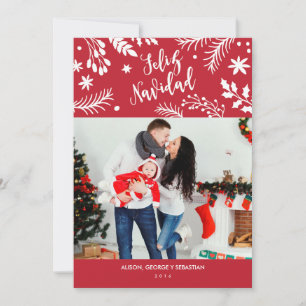 Tarjeta de Navidad con Foto Feiertagskarte