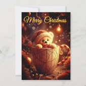 Tarjeta de Navidad  Feiertagskarte (Vorderseite)