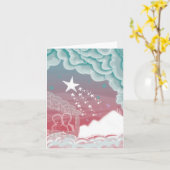 Tarjeta de Navidad grafiti Karte (Gelbe Blume)