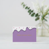 Tarjeta de negocio visitenkarte (Stehend Vorderseite)