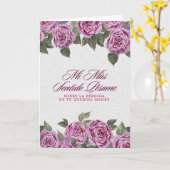 Tarjeta de Pésame por la Pérdida de una Madre Karte (Gelbe Blume)