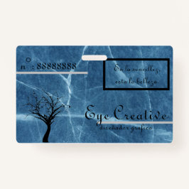 Tarjeta de presentacion [Auge kreativ] Ausweis