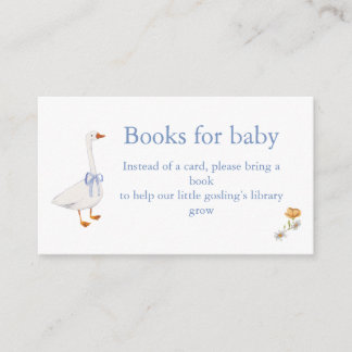 Tarjeta De Recepción baby gosling books for baby Begleitkarte