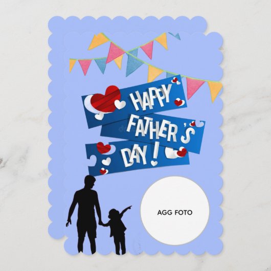 Tarjeta de Recuerdo Einladung (Vorne/Hinten)