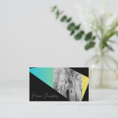 tarjeta de visita elegante visitenkarte (Stehend Vorderseite)