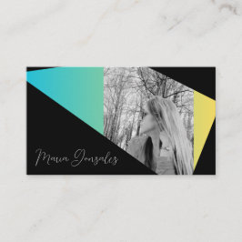 tarjeta de visita elegante visitenkarte