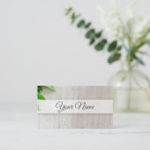 Tarjeta de visita - Natural 05 Visitenkarte (Stehend Vorderseite)