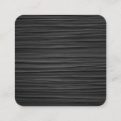 TARJETA DE VISITA pastelería Quadratische Visitenkarte (Rückseite)