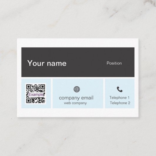 Tarjeta de visita visitenkarte (Vorderseite)