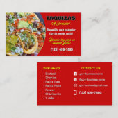 Tarjeta de visita visitenkarte (Vorne/Hinten)