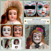 Tarjeta Elegante Día de Muertos Greeting (español) Karte