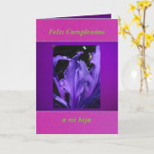 Tarjeta - Feliz Cumpleaños a mi hija Karte (Gelbe Blume)