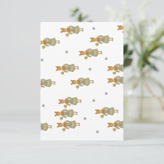 Tarjeta invitación einladung (Stehend Vorderseite)