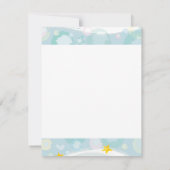 Tarjeta/invitación/saludo de Reyes Magos (Rückseite)