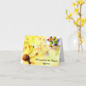 Tarjeta Karte (Gelbe Blume)