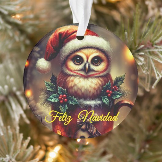 Tarjeta Navideña Ornament (Baum)