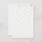 Tarjeta Pequeña Wedding Details - Vectorial Tulip Mitteilungskarte (Rückseite)