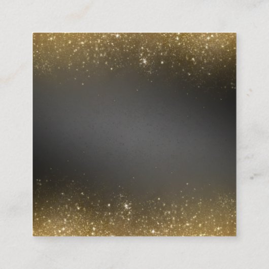 tarjeta personalizada de negocios de boda quadratische visitenkarte (Rückseite)