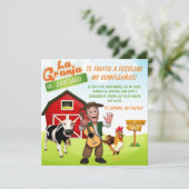 Tarjeta plana (Stehend Vorderseite)