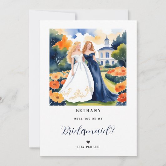 Tarjeta plana (Vorderseite)