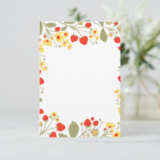 Tarjeta plana (Stehend Vorderseite)