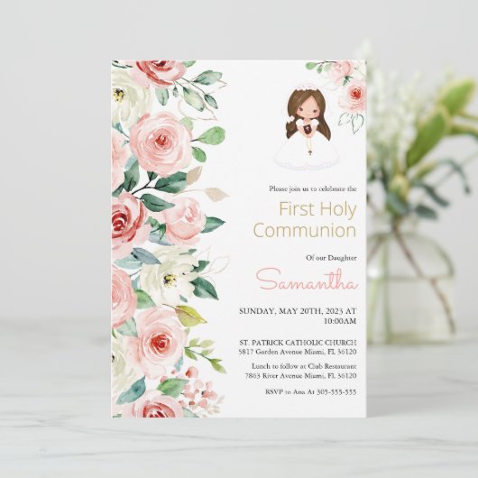 Tarjeta plana (Stehend Vorderseite)