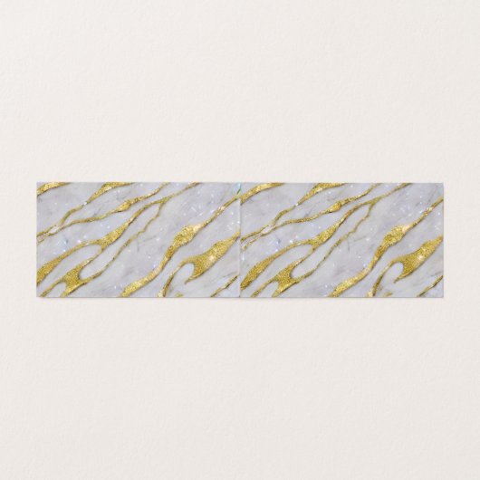 Tarjeta plegada con diseño de oro (Innenseite Aufgefaltet)