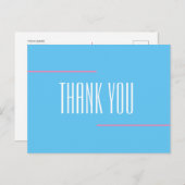 Tarjeta posta - Danke - Custom Postkarte (Vorne/Hinten)