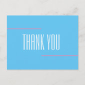 Tarjeta posta - Danke - Custom Postkarte (Vorderseite)