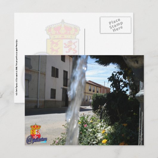 Tarjeta posta postkarte (Vorne/Hinten)