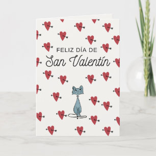 Tarjeta San Valentín Feiertagskarte