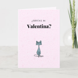 Tarjeta San Valentín Feiertagskarte