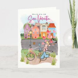 Tarjeta San Valentín Feiertagskarte