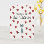 Tarjeta San Valentín Karte (Gelbe Blume)