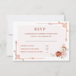 Tarjeta UAWG elegante Al Pentolino RSVP Karte