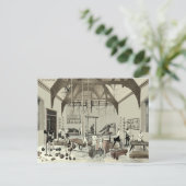 Tarjeta Victorian Gym Postkarte (Stehend Vorderseite)