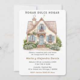 Tarjetas De Invitación Para Inauguración Casa Einladung