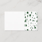 Tarjetas de invitación  visitenkarte (Rückseite)